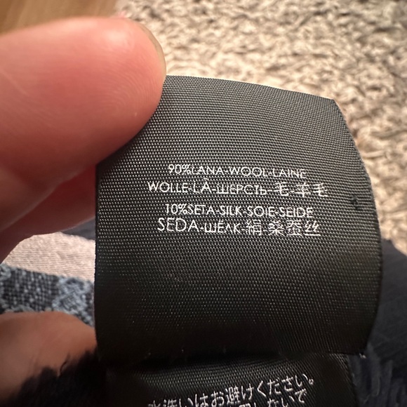 Gucci Black and Blue Men's Scarf - Picture 10 of 14